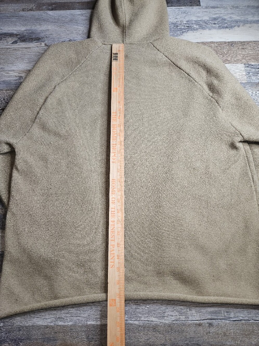Fear Of God Essentials Knit Sweater Hoodie Men's Large Tan Brown - Picture 9 of 15